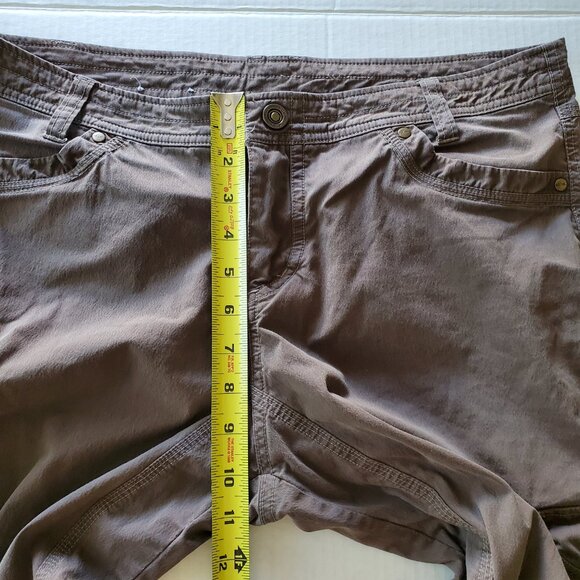 Kuhl Splash Roll Up Pant Brown Size 12 - Picture 14 of 16